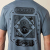 Ariat Mens Rope And Ride T-Shirt Light Denim - 10080588