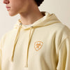 Ariat Mens Ropers Delight Hoodie Vanilla Custard - 10080631