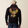 Ariat Mens Rustic Eagle Hoodie Black - 10080682