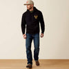 Ariat Mens Rustic Eagle Hoodie Black - 10080682