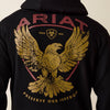 Ariat Mens Rustic Eagle Hoodie Black - 10080682