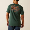 Ariat Mens Rustic Wood Flag T-Shirt