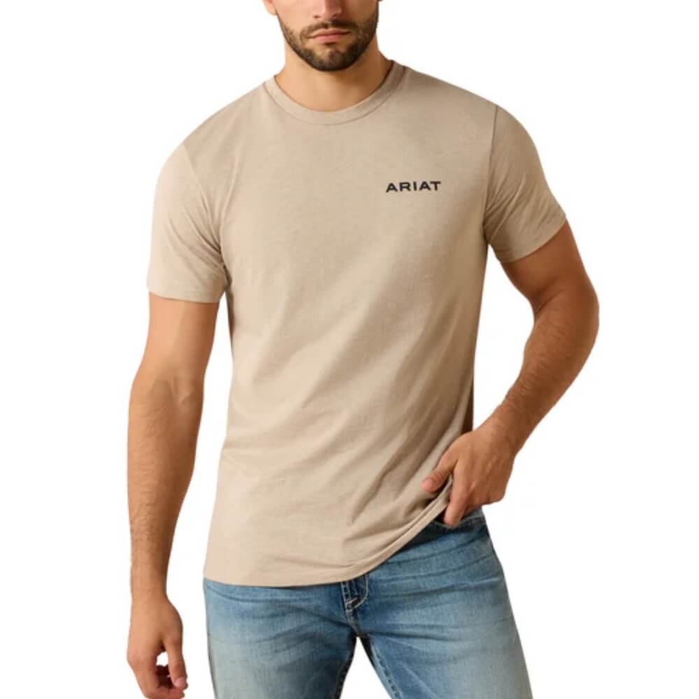 Ariat Mens Sandstone Shield Classic Fit T-Shirt
