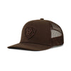 Ariat Mens Shield Logo Cap Brown - A300053002