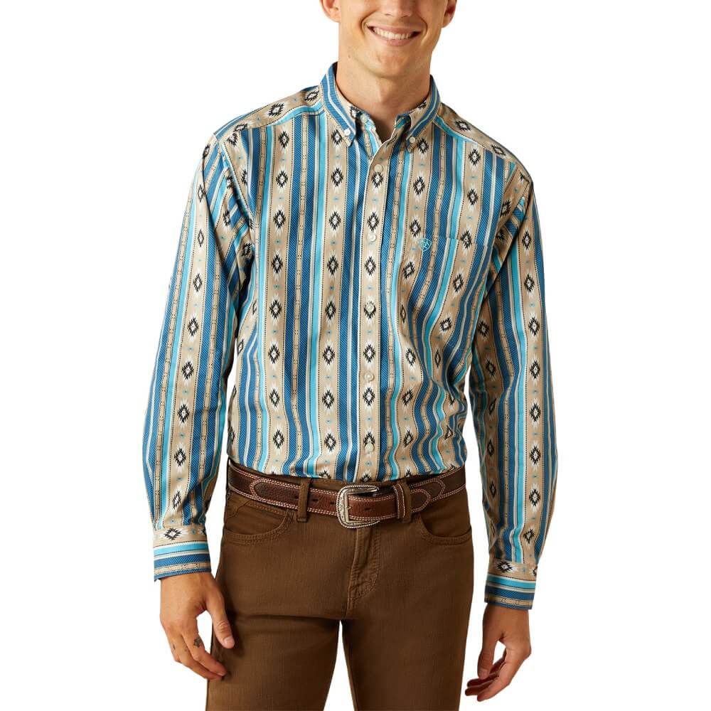Ariat Mens Shiloh Classic Fit Long Sleeve Shirt