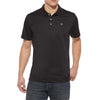 Ariat Mens Short Sleeve Tek Polo Shirt Black - 10009062