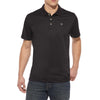 Ariat Mens Short Sleeve Tek Polo Shirt Black - 10009062