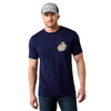 Ariat Mens Snake Bite T-Shirt Classic Blue - 10079664