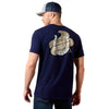 Ariat Mens Snake Bite T-Shirt Classic Blue - 10079664