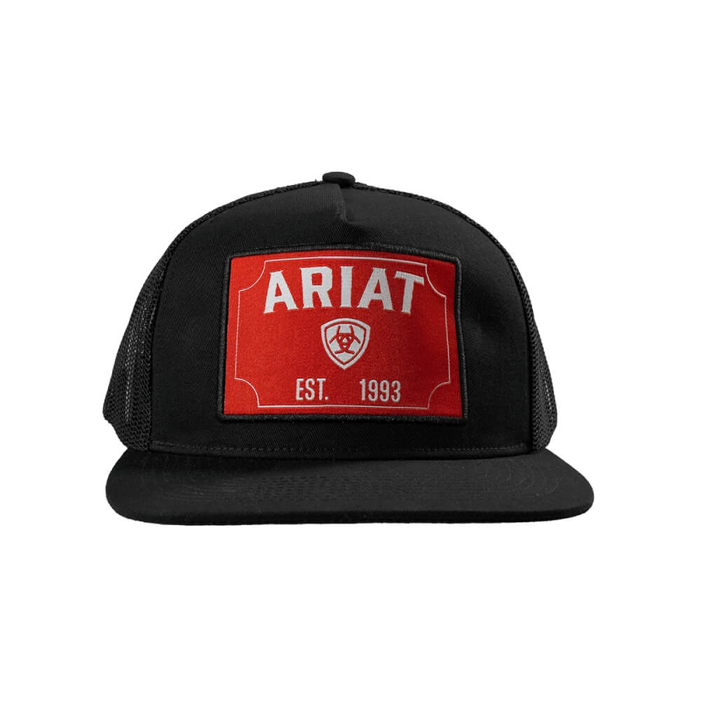 Ariat Mens Snap Back Cap Black - A300094401