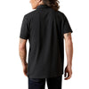 Ariat Mens Snap Black Polo Shirt