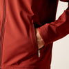 Ariat Mens Softshell Jacket Fired Brick