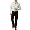 Ariat Mens Solid Slub Classic Fit Shirt