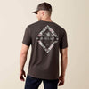 Ariat Mens Southwest Mountain Man T-Shirt Vintage Black - 10062951