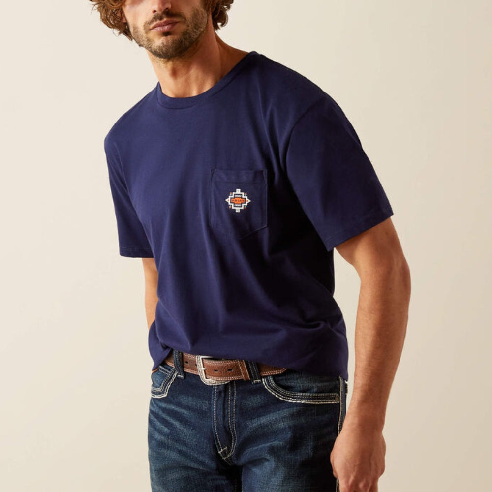 Ariat Mens Southwest Pocket T-Shirt