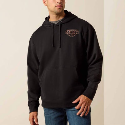 Ariat Mens Southwest Simple Hoodie Black - 10073713