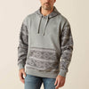 Ariat Mens Southwestern Hoodie Grey Geo Serape - 10062819