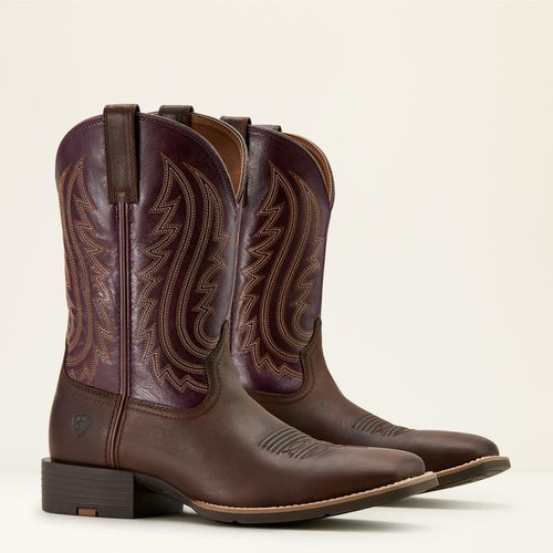 Ariat Mens Sport Big Country Wide Square Toe Cowboy Boots - 10061172