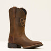 Ariat Mens Sport Freedom Wide Square Toe Cowboy Boots Distressed Brown - 10061326