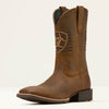 Ariat Mens Sport Freedom Wide Square Toe Cowboy Boots Distressed Brown - 10061326