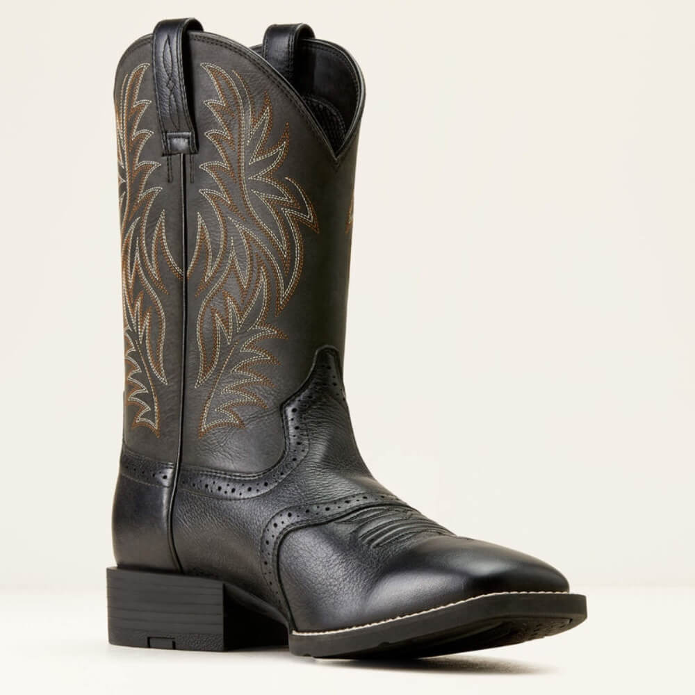 Ariat Mens Sport Western Wide Square Toe Boots - 10016292