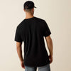 Ariat Mens Stipple Horizon Classic Fit T-Shirt Black - 10073460