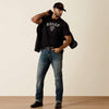 Ariat Mens Stipple Horizon Classic Fit T-Shirt Black - 10073460