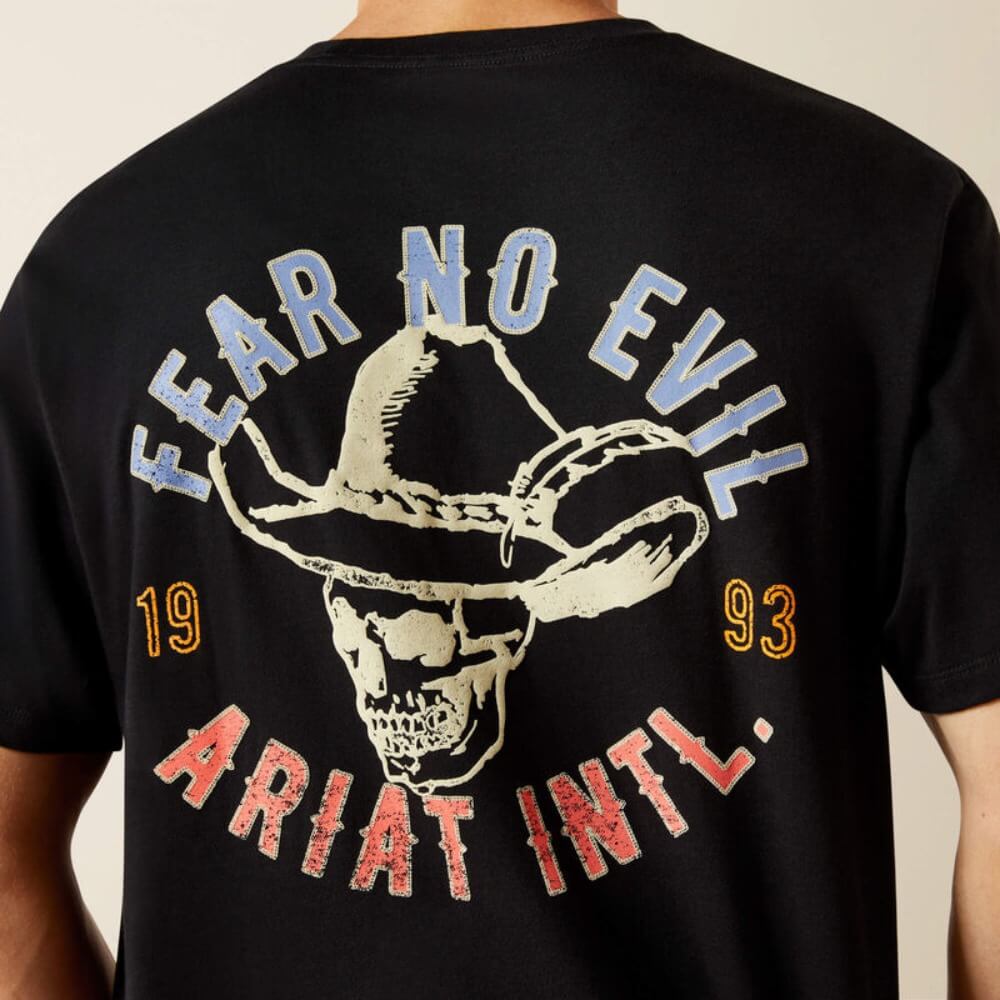 Ariat Mens Stitched Skull T-Shirt