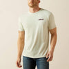 Ariat Mens Straight Shooter T-Shirt Oatmeal Heather - 10062412