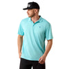 Ariat Mens TEK Polo Shirt Angel Blue - 10073481