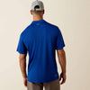 Ariat Mens TEK Polo Shirt Blue Quartz - 10073482