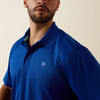 Ariat Mens TEK Polo Shirt Blue Quartz - 10073482