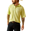 Ariat Mens TEK  Polo Shirt Lime - 10055254