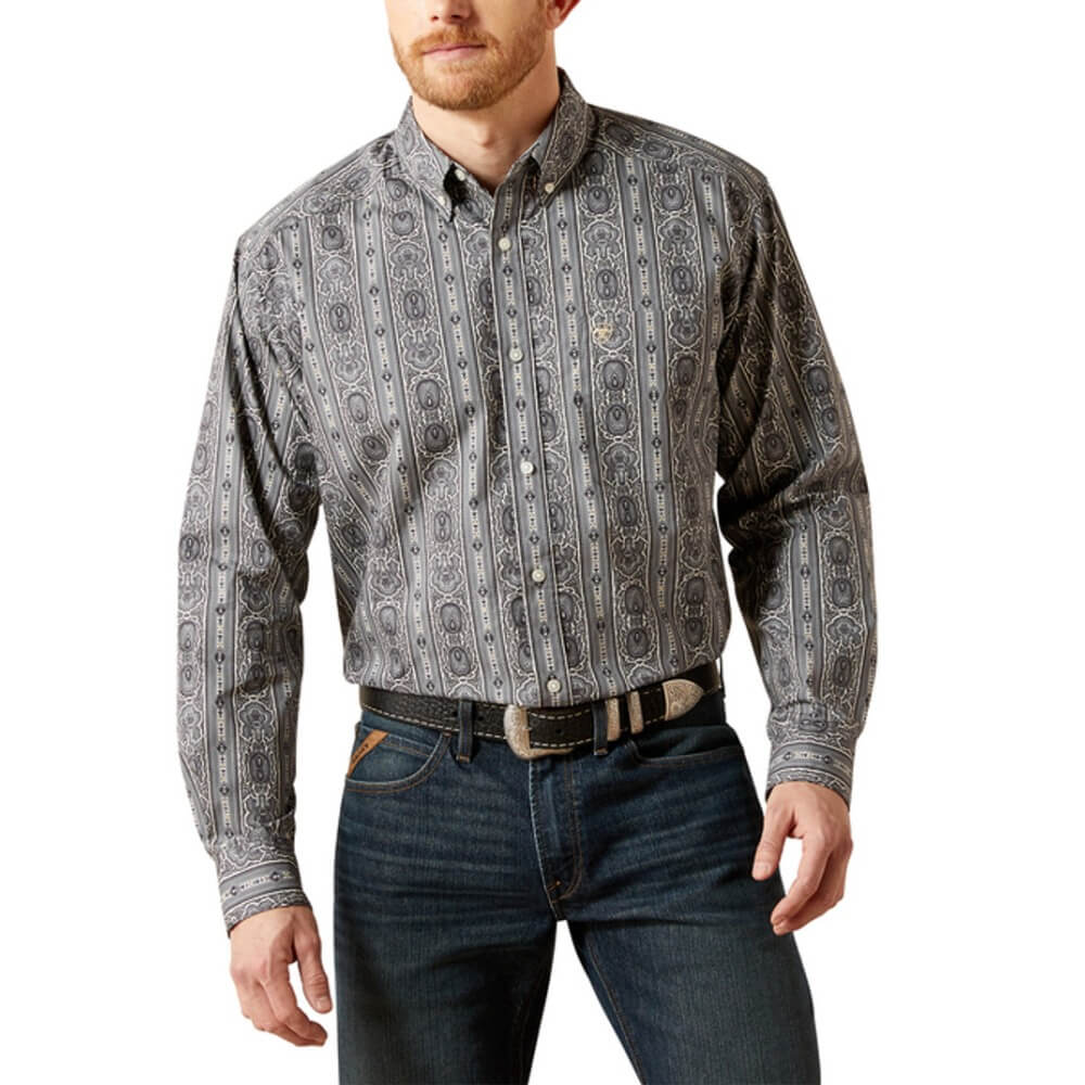 Ariat Mens Tatum Classic Fitn Print Shirt