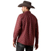 Ariat Mens Team Dutton Classic Fit Shirt Ketchup Paisley - 10079371