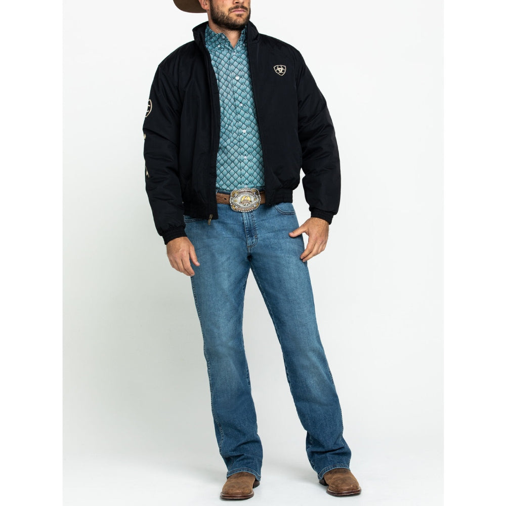 Ariat Mens Team Logo Black Concealed Carry Insulated Jacket - 10009945