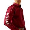 Ariat Mens Team Logo Dark Red Shirt