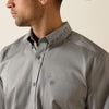 Ariat Mens Team Logo Lightweight Twill Fitted Shirt