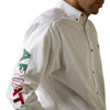 Ariat Mens Team Logo Mexico White Shirt