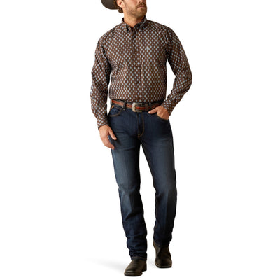 Ariat Mens Team Logo Oak Shirt