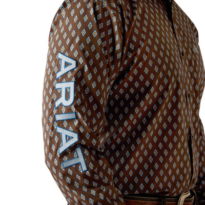 Ariat Mens Team Logo Oak Shirt