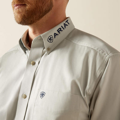 Ariat Mens Team Logo Twill Classic Fit Shirt