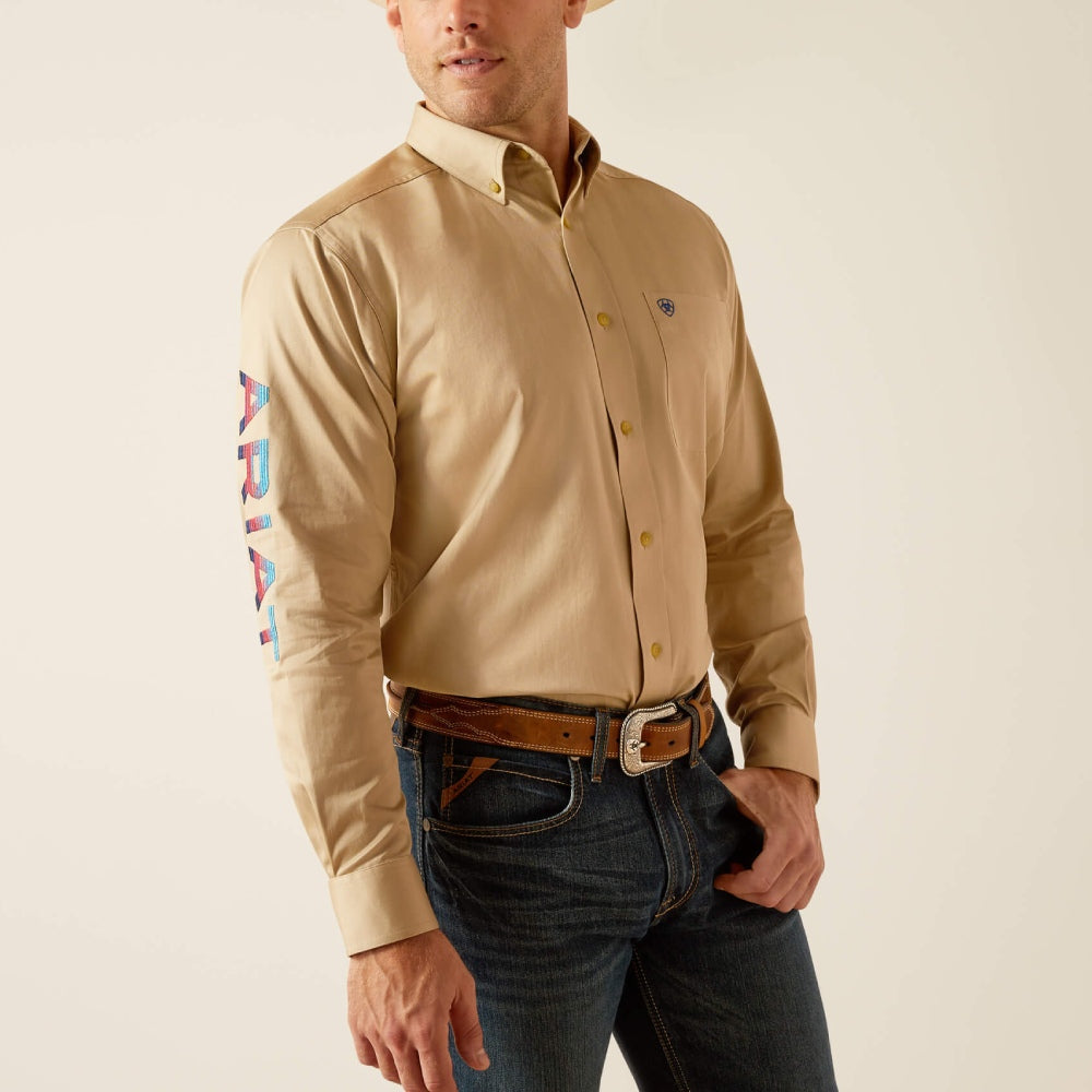 Ariat Mens Team Logo Twill Shirt