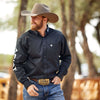 Ariat Mens Team Logo Twill Shirt Black - 10017497