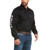 Ariat Mens Team Logo Twill Shirt Black - 10017497