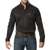 Ariat Mens Team Logo Twill Shirt Black - 10017497