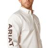 Ariat Mens Team Logo White Twill Shirt 