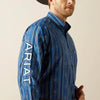 Ariat Mens Team Pace Classic Fit Shirt Blue - 10062252