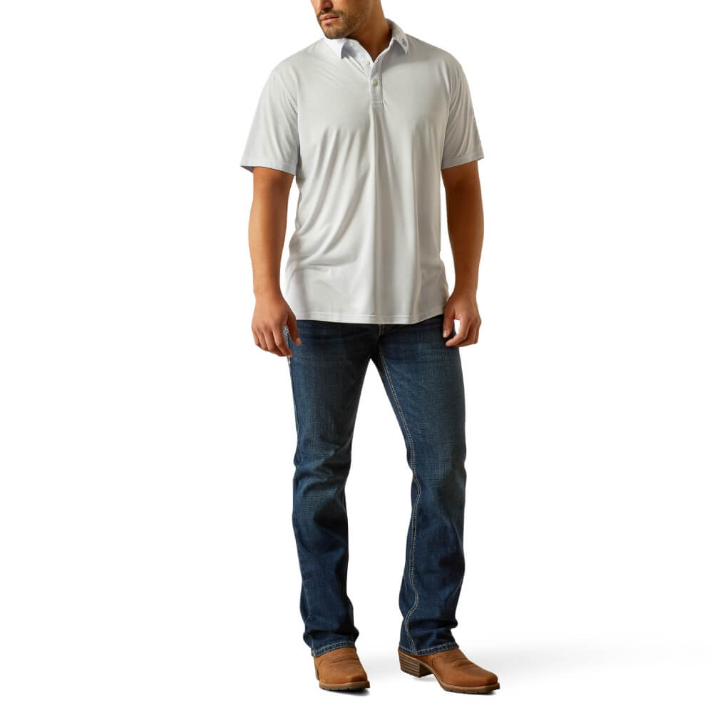 Ariat Mens Team Short Sleeve Polo Shirt