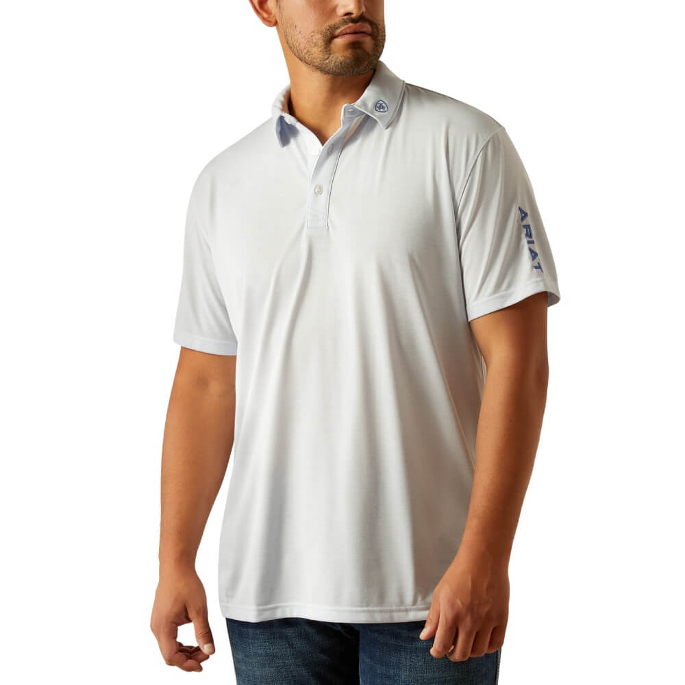Ariat Mens Team Short Sleeve Polo Shirt